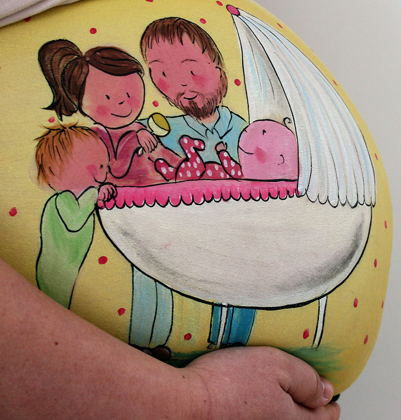 Bellypaint Design 2
